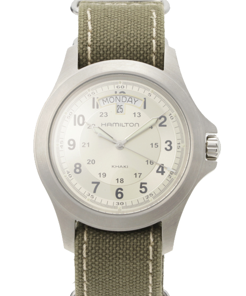Hamilton ハミルトン の Hamilton カーキキング アナログ腕時計 Wear