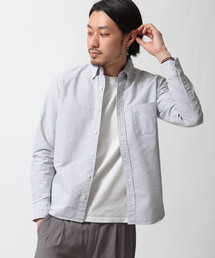 【MADE IN JAPAN】オックスフォード ボタンダウン レギュラーシャツ 長袖【日本製】