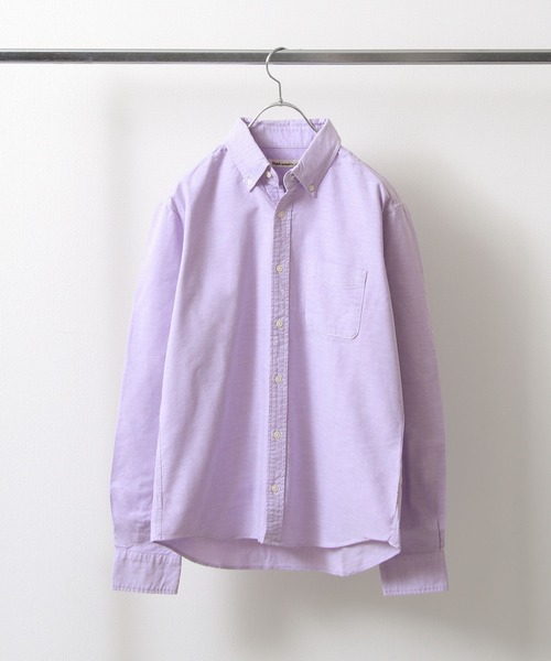 ZIP FIVE(ジップファイブ)の「【MADE IN JAPAN】オックスフォード ボタンダウン レギュラーシャツ 長袖【日本製】(シャツ/ブラウス・メンズ・ライトピンク/ワイン/ブラック/オリーブ/チャコール/ライトパープル/インディゴブルー/ネイビー/サックスブルー/ライトイエロー/ホワイト/ライトグレー/ダークネイビー/ライトブラック・LARGE/X-LARGE/MEDIUM/SMALL/XX-LARGE/X-SMALL)」の12枚目の写真
