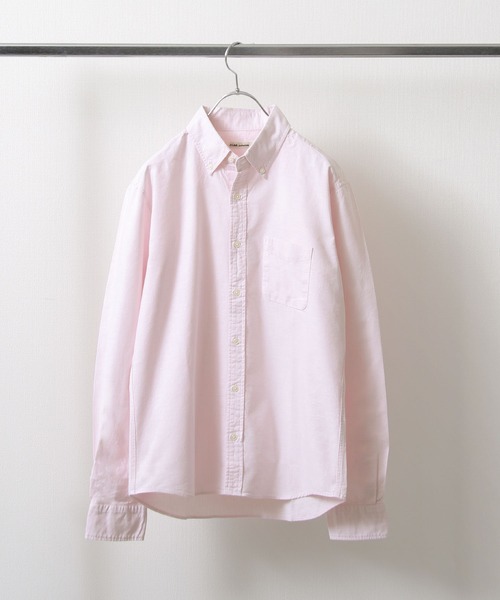 ZIP FIVE(ジップファイブ)の「【MADE IN JAPAN】オックスフォード ボタンダウン レギュラーシャツ 長袖【日本製】(シャツ/ブラウス・メンズ・ライトピンク/ワイン/ブラック/オリーブ/チャコール/ライトパープル/インディゴブルー/ネイビー/サックスブルー/ライトイエロー/ホワイト/ライトグレー/ダークネイビー/ライトブラック・LARGE/X-LARGE/MEDIUM/SMALL/XX-LARGE/X-SMALL)」の1枚目の写真