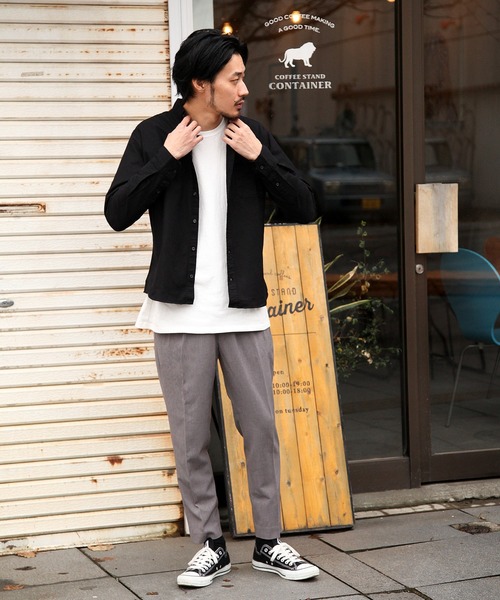 ZIP FIVE(ジップファイブ)の「【MADE IN JAPAN】オックスフォード ボタンダウン レギュラーシャツ 長袖【日本製】(シャツ/ブラウス・メンズ・ライトピンク/ワイン/ブラック/オリーブ/チャコール/ライトパープル/インディゴブルー/ネイビー/サックスブルー/ライトイエロー/ホワイト/ライトグレー/ダークネイビー/ライトブラック・LARGE/X-LARGE/MEDIUM/SMALL/XX-LARGE/X-SMALL)」の16枚目の写真