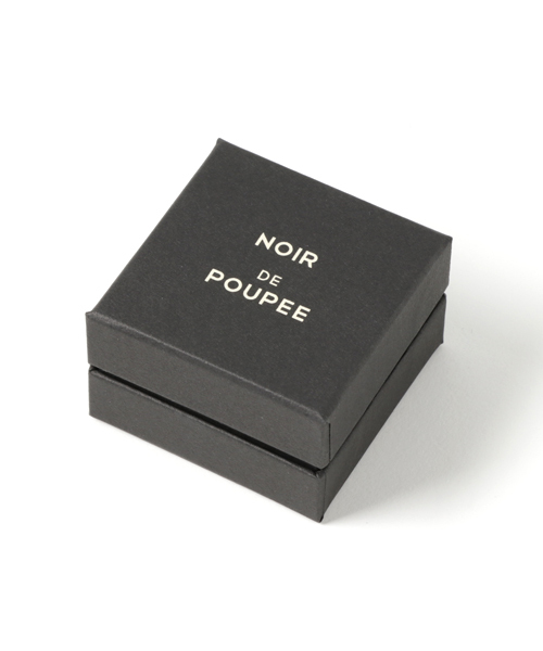 NOIR DE POUPEE（ノワールドプーペ）の「K10 天然石 スクエア