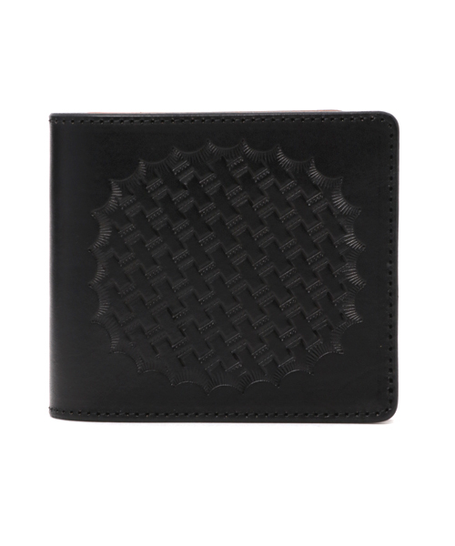 CALEE（キャリー）の「EMBOSSING LEATHER HALF WALLET（財布）」 - WEAR
