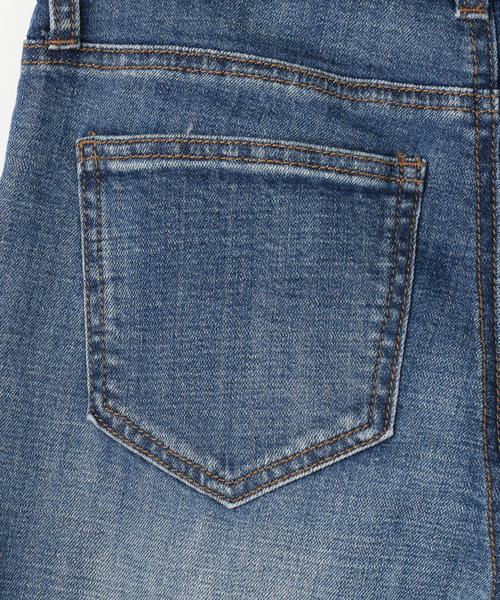 RAY CASSIN（レイカズン）の「裾フレイドテーパードパンツ（デニムパンツ・レディース・ネイビー/ブラック・MEDIUM/SMALL）」の17枚目の写真