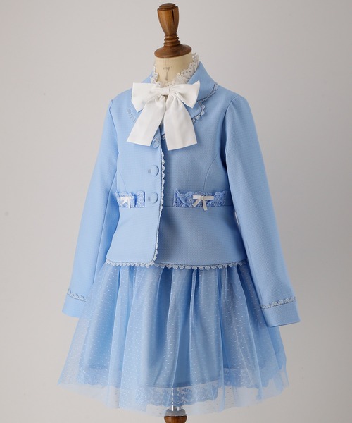 Catherine Cottage(キャサリンコテージ)の「プリティースーツ(スーツセット・キッズ・ピンク/ブルー・110/120/130)」の12枚目の写真