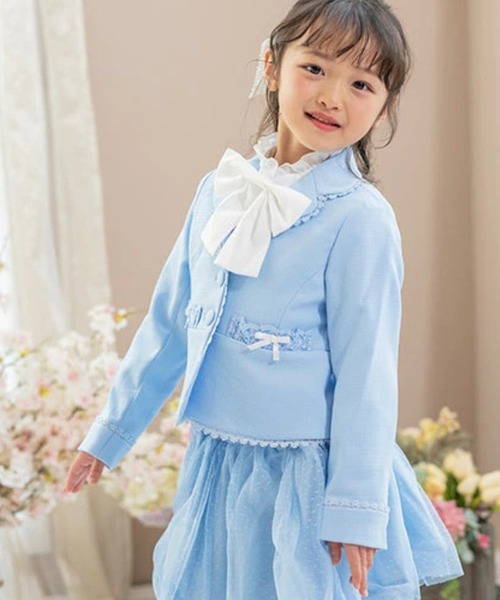 Catherine Cottage(キャサリンコテージ)の「プリティースーツ(スーツセット・キッズ・ピンク/ブルー・110/120/130)」の4枚目の写真