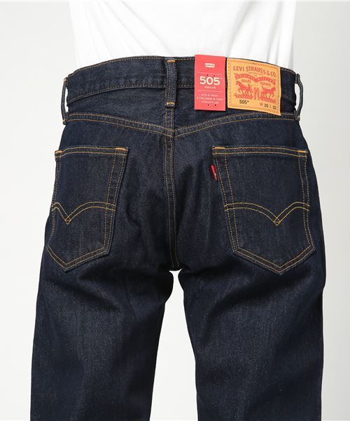 Levi's(リーバイス)の「【LEVI'S】505レギュラーストレート ワンウォッシュ(デニムパンツ・メンズ・ワンウォッシュ・28inch/29inch/30inch/31inch/32inch/33inch/34inch)」の5枚目の写真