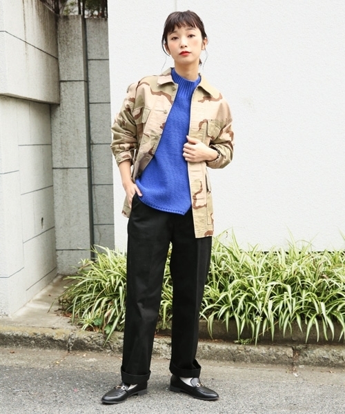 LOWRYS FARM(ローリーズファーム)の「ハイライズチノパンツ 777531 (チノパンツ・レディース・ブラック/ベージュ/カーキ・LARGE/MEDIUM/SMALL)」の15枚目の写真