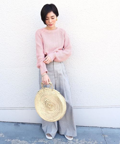 Prefer SHIPS（プリファーシップス）の「Prefer SHIPS:ウエスト配色パンツ◇（その他パンツ・レディース・ライトグレー/ネイビー・36/38）」の10枚目の写真