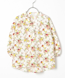 GLOBAL WORK | 【キッズ】ハナガラスキッパーシャツ8分袖/776062(シャツ/ブラウス)