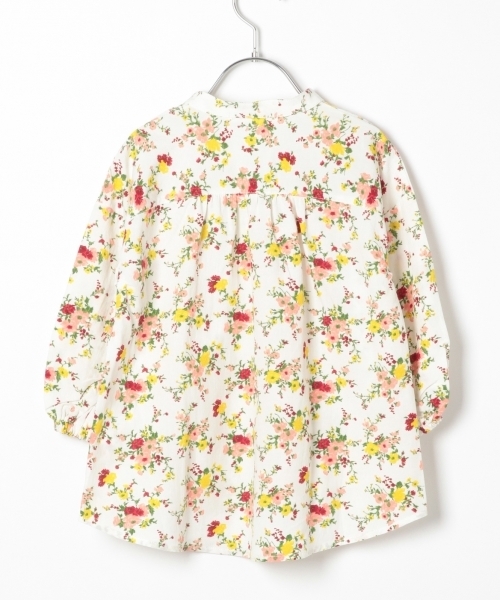 GLOBAL WORK（グローバルワーク）の「【キッズ】ハナガラスキッパーシャツ8分袖/776062（シャツ/ブラウス・キッズ・ホワイト/ネイビー・LARGE/X-LARGE/XX-LARGE/MEDIUM/SMALL）」の3枚目の写真