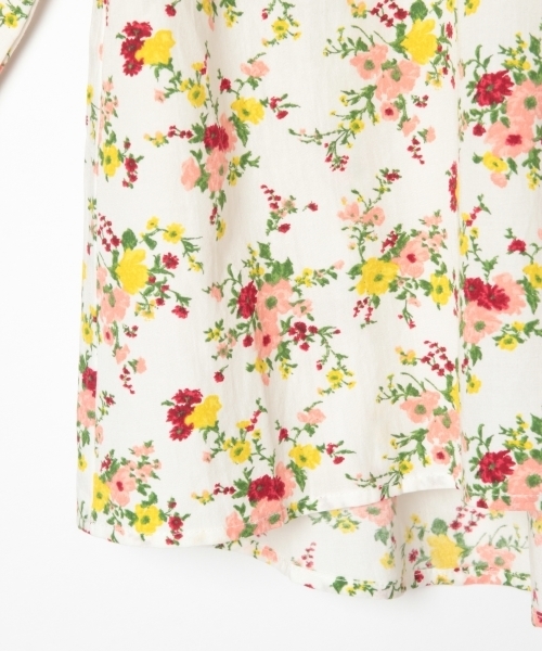 GLOBAL WORK（グローバルワーク）の「【キッズ】ハナガラスキッパーシャツ8分袖/776062（シャツ/ブラウス・キッズ・ホワイト/ネイビー・LARGE/X-LARGE/XX-LARGE/MEDIUM/SMALL）」の7枚目の写真