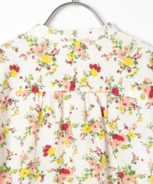 GLOBAL WORK（グローバルワーク）の「【キッズ】ハナガラスキッパーシャツ8分袖/776062（シャツ/ブラウス・キッズ・ホワイト/ネイビー・LARGE/X-LARGE/XX-LARGE/MEDIUM/SMALL）」の8枚目の写真