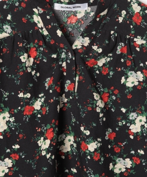 GLOBAL WORK（グローバルワーク）の「【キッズ】ハナガラスキッパーシャツ8分袖/776062（シャツ/ブラウス・キッズ・ホワイト/ネイビー・LARGE/X-LARGE/XX-LARGE/MEDIUM/SMALL）」の9枚目の写真