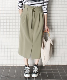 SLOBE IENA | ベルト付きタックタイトスカート◆(スカート)