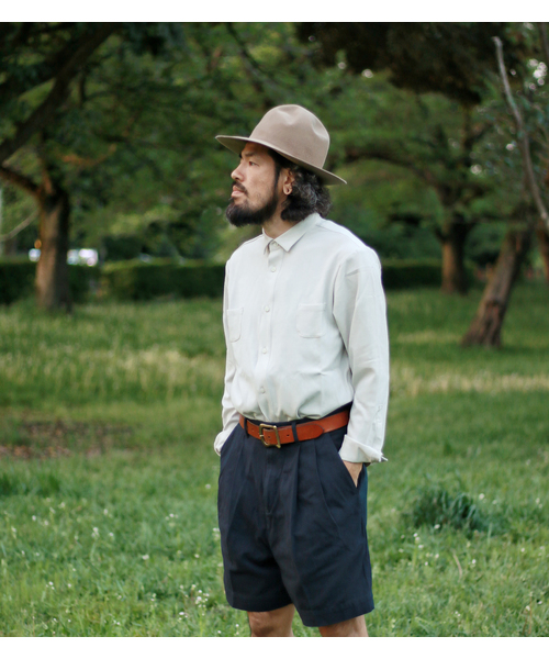 NATAL DESIGN(ネイタルデザイン)の「【ネイタルデザイン】LOMAN DRY STRETCH / ローマンドライ ストレッチ(シャツ/ブラウス・メンズ・ホワイト/ブラウン/サンドベージュ/ネイビー・SMALL/MEDIUM/LARGE/X-SMALL)」の3枚目の写真