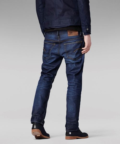 G-STAR RAW（ジースターロゥ）の「3301 Straight Jeans（デニムパンツ・メンズ・ダークインディゴブルー・32inch/30inch/28inch/31inch/29inch/33inch/27inch）」の4枚目の写真