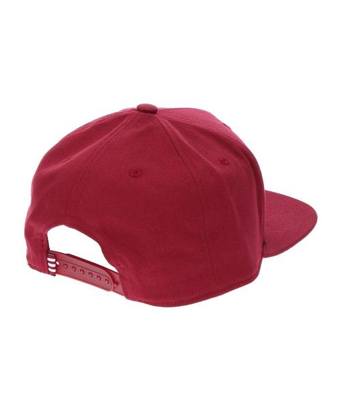 adidas（アディダス）の「adidas AC TREFOIL FLAT CAP（キャップ・レディース・バーガンディー/ネイビー・FREE）」の5枚目の写真