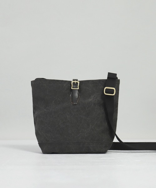 ARTS & CRAFTS（アーツアンドクラフト）の「[ ARTS&CRAFTS ] キャンバスバケット ミニショルダー（ショルダーバッグ・メンズ・オリーブ/アイボリー/タン/ブラック・FREE）」の3枚目の写真