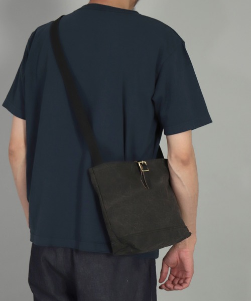 ARTS & CRAFTS（アーツアンドクラフト）の「[ ARTS&CRAFTS ] キャンバスバケット ミニショルダー（ショルダーバッグ・メンズ・オリーブ/アイボリー/タン/ブラック・FREE）」の11枚目の写真