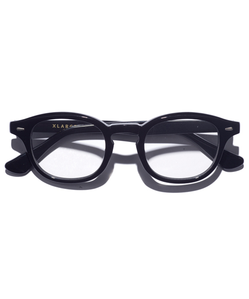 XLARGE（エクストララージ）の「XL BOSTON GLASSES（メガネ・メンズ・ブラック/ブラウン/A/B・ONE SIZE）」の5枚目の写真