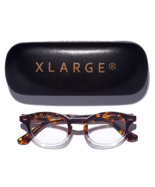 XLARGE（エクストララージ）の「XL BOSTON GLASSES（メガネ・メンズ・ブラック/ブラウン/A/B・ONE SIZE）」の11枚目の写真