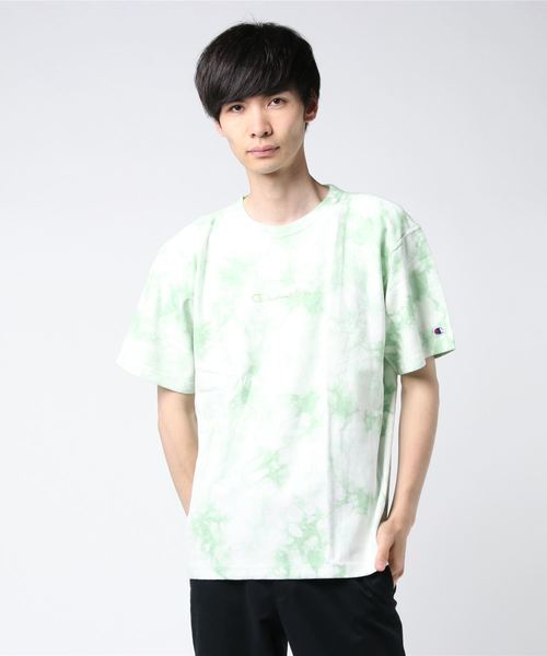 Champion(チャンピオン)の「【Champion/チャンピオン】メンズ リバースウィーブ Tシャツ(Tシャツ/カットソー・メンズ・レッド/グリーン・MEDIUM/X-LARGE/LARGE)」の1枚目の写真