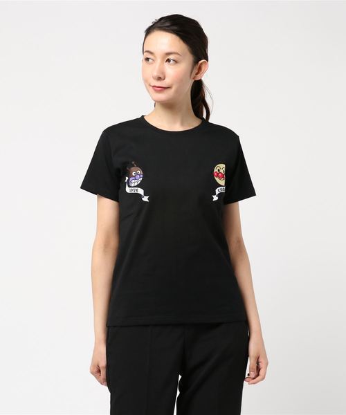 【アンパンマン】プレミアム刺繍Tシャツおとな 【アンパンマン】プレミアム刺繍Tシャツおとな