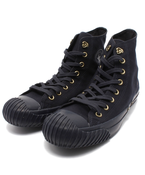 BEAMS PLUS(ビームスプラス)の「NIGEL CABOURN×CONVERSE / ALLSTAR HI(スニーカー・メンズ・オリーブ/ネイビー・8inch/10.5inch/8.5inch/9inch/9.5inch/7.5inch)」の2枚目の写真