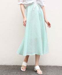 MODE ROBE | ギンガムチェックスカート(スカート)