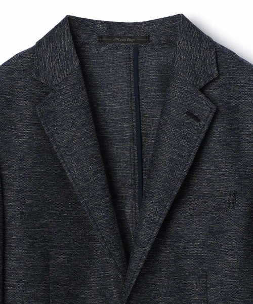 MEN'S BIGI(メンズビギ)の「カラミ織りストレッチジャケット(テーラードジャケット・メンズ・ネイビー/グレー・S/M/L/LL)」の8枚目の写真
