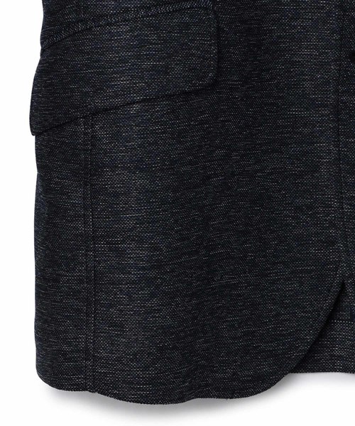 MEN'S BIGI(メンズビギ)の「カラミ織りストレッチジャケット(テーラードジャケット・メンズ・ネイビー/グレー・S/M/L/LL)」の11枚目の写真