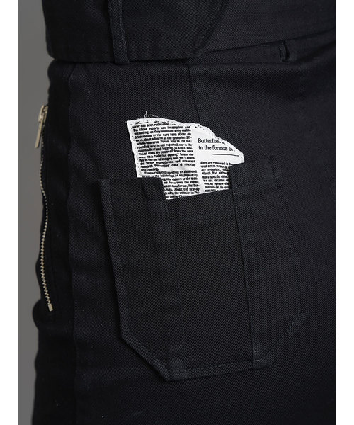 Darich（ダーリッチ）の「バックグラフィックSK（スカート・レディース・カーキ/ブラック・S/M）」の4枚目の写真