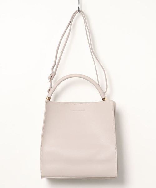 AMERICAN HOLIC（アメリカンホリック）の「スクエアワンハンドルトート（トートバッグ・レディース・ブラック/ライトブラウン/ベージュ系その他・FREE）」の2枚目の写真