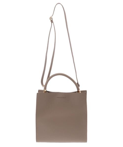 AMERICAN HOLIC（アメリカンホリック）の「スクエアワンハンドルトート（トートバッグ・レディース・ブラック/ライトブラウン/ベージュ系その他・FREE）」の6枚目の写真