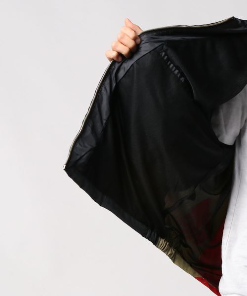 F-LAGSTUF-F（フラグスタフ）の「【F-LAGSTUF-F】スウィングトップ/ラリークラーク/19AW-FS×LC-01（ブルゾン・メンズ・ブラック・M/L/XL）」の3枚目の写真