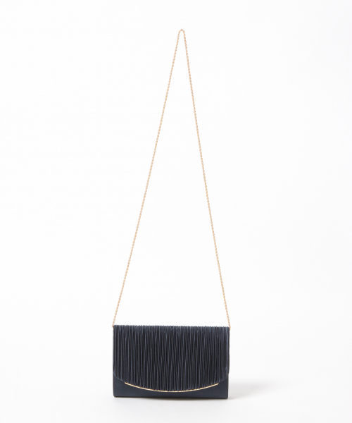 GLOBAL WORK(グローバルワーク)の「メタルバーサテンクラッチ【MATINEE LINE】/851886(クラッチバッグ・レディース・ネイビー/ライトグレー/ブラック/ベージュ・FREE)」の12枚目の写真