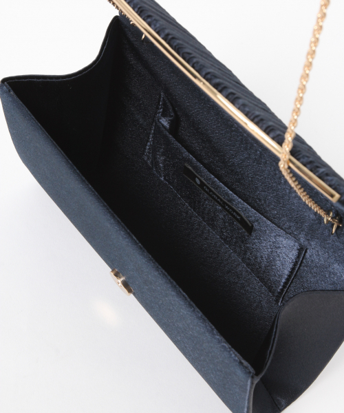 GLOBAL WORK(グローバルワーク)の「メタルバーサテンクラッチ【MATINEE LINE】/851886(クラッチバッグ・レディース・ネイビー/ライトグレー/ブラック/ベージュ・FREE)」の13枚目の写真