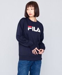【FILA/フィラ】デカロゴプリント トレーナー/スウェット/裏毛
