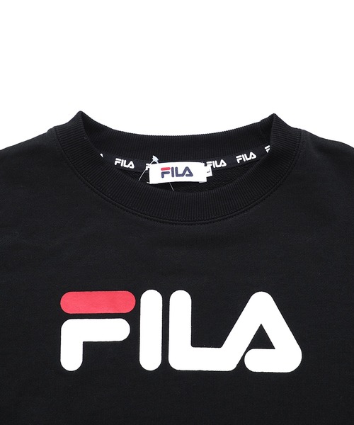 FILA(フィラ)の「【FILA/フィラ】デカロゴプリント トレーナー/スウェット/裏毛(スウェット・レディース・ホワイト/ブラック/ネイビー/杢グレー・LL/M/L)」の16枚目の写真