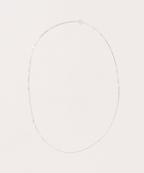 SETUP7（セットアップセブン）の「【SETUP7】シルバースネークチェーンネックレス V-12SDC4 SILVER925 NKS（ネックレス・メンズ・シルバー/シルバー系その他/シルバー系その他3・FREE）」の2枚目の写真