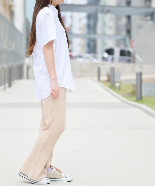 Candy Fantasy(キャンディーファンタジー)の「【a】ライトオックス ボタンダウン半袖シャツ(シャツ/ブラウス・メンズ・ホワイト/ネイビー/グレー/カーキ/サックスブルー/ピンク/ホワイト系その他2/ブラック系その他2/ブルー系その他3/ブルー系その他2/ベージュ/ブラック/マルチ/イエロー/サックスブルー系/ライトグリーン・MEDIUM/LARGE/X-LARGE)」の21枚目の写真