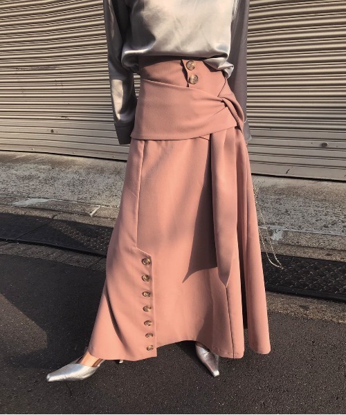 Ameri（アメリ）の「ITAZURA HIGH WAIST SKIRT（スカート）」 - WEAR