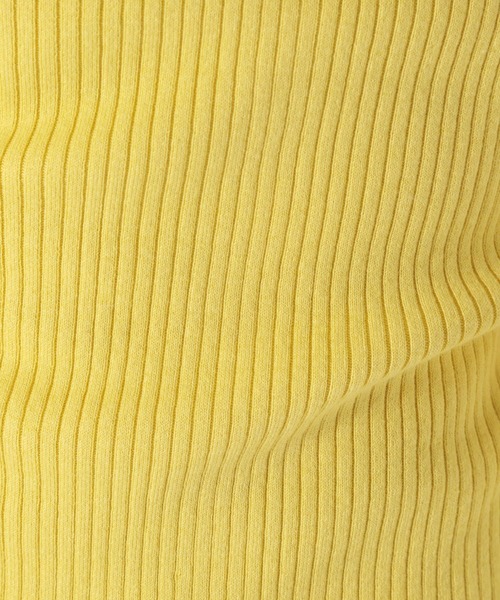 BAYFLOW（ベイフロー）の「シルクMIXリブカーディガン（カーディガン/ボレロ・レディース・グレー/チャコールグレー/ベージュ/イエロー・SMALL/MEDIUM）」の19枚目の写真