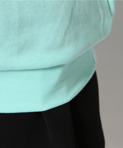 WEGO(ウィゴー)の「WEGO/ボックスロゴBIGスウェット(スウェット・レディース・オフホワイト/ブラック/グリーン系その他/ライトパープル・FREE)」の5枚目の写真