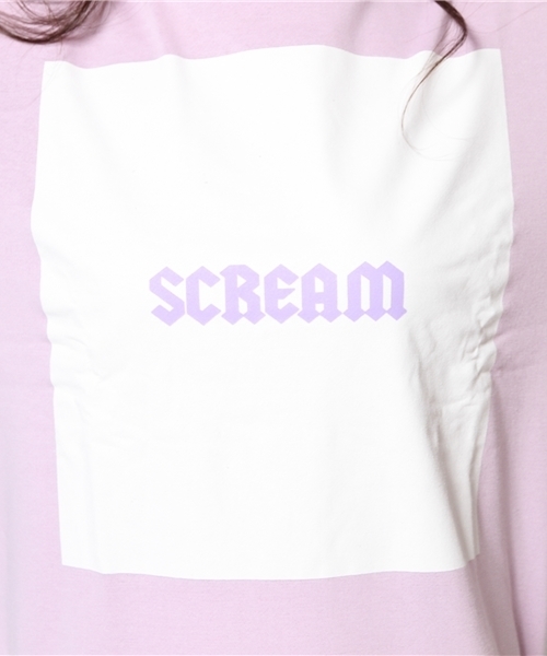 WEGO(ウィゴー)の「WEGO/ボックスロゴBIGスウェット(スウェット・レディース・オフホワイト/ブラック/グリーン系その他/ライトパープル・FREE)」の13枚目の写真