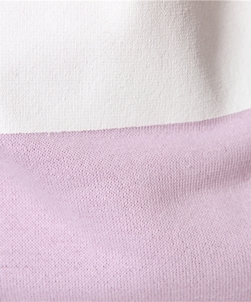 WEGO(ウィゴー)の「WEGO/ボックスロゴBIGスウェット(スウェット・レディース・オフホワイト/ブラック/グリーン系その他/ライトパープル・FREE)」の18枚目の写真