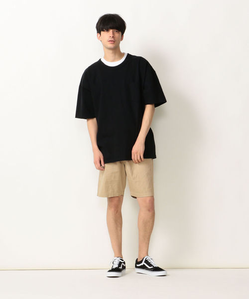 Champion(チャンピオン)の「SHIPS any×Champion: 別注 コットン イージーショーツ◇(その他パンツ・メンズ・ブラック/ベージュ/オリーブ/ネイビー・SMALL/MEDIUM/LARGE/X-LARGE)」の8枚目の写真