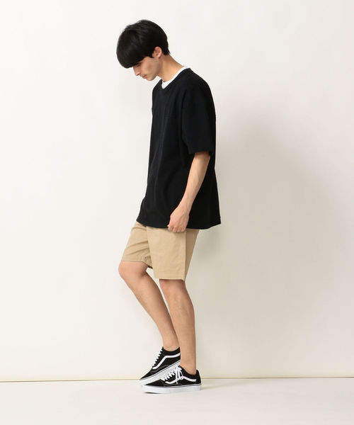 Champion(チャンピオン)の「SHIPS any×Champion: 別注 コットン イージーショーツ◇(その他パンツ・メンズ・ブラック/ベージュ/オリーブ/ネイビー・SMALL/MEDIUM/LARGE/X-LARGE)」の7枚目の写真