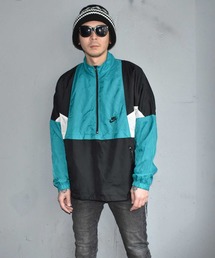【ヴィンテージ古着】90's NIKE/ナイキ ハーフジップ ナイロンジャケット NIKE（ナイキ）の「【ヴィンテージ古着】90's NIKE/ナイキ
